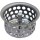 Larsen Chrome Crumb Cup Strainer with Post  1-1/2"