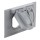 Weatherproof Duplex Cover, Gray - 1-Gang, Carded