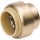 Brass Push Fit Cap - 1"