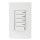 Decor Timer Switch, 60 min Countdown ~ 5 Button, White