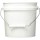 Plastic Pail, White - 1 Gallon