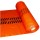 Plastic Safety Flags in Roll of 500 Units,  Red ~ 18" x 18"