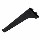 Boltless Shelf Bracket, Black ~  6"