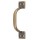 Bar Type Sash Lift, Antique Brass - 4"