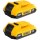 DeWalt 20V MAX 2Ah Lithium-Ion Battery, 2pk