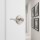 Kwikset Tustin Privacy Lever Lock    Satin Nickel