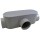 Cantex PVC Conduit Body, Type T - 1-1/4"