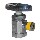 Larsen Angle Stop Valve, Chrome - 1/2" FIP x 1/4" OD