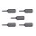 Century Security Star Insert Bit - T9 x 1"