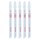 T-Shank Jigsaw Blade, Wood - 4" x 10 TPI, 5pk
