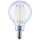 Satco LED Globe Bulb - 4W, 2700K Clear, E12