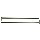 Adjustable Closet Rod - Brass ~ 72-120in.