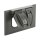 Weatherproof Duplex Cover, Bronze - 1-Gang, Carded