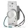 Single Pole Rotary Dimmer - 150W, White/Lt Almond