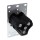 Range Outlet, Flush - 50 Amp, Black