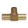 No-Lead Bronze Insert x MIP Hydrant Tee - 1" x 1" x 3/4"