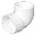 1-1/2 Dwv 90deg Vent Strt Ell