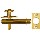 Solid brass/Pb Mortise Bolt, Visual Pack 1924 1-3/4in. 