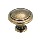 Knob - Regency Brass Finish - 1.25 inch