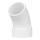 PVC DWV 45-Degree Street Elbow - 4"