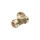 Push Fit Brass Tee - 1/2" x 1/2" x 1/2"
