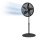 Lasko 18" Oscillating Pedestal Fan, Black - 3-Speed