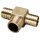 No-Lead Bronze Insert x MIP Hydrant Tee - 1"