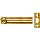 SolidBrass /Pb Surface Bolt, Visual Pack 1922 3 inches 