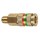 Combo Coupler, Male ~ 1/4"