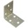 Corner Brace, Zinc Double Wide - 2" x 1-1/2" x 0.07"