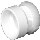1-1/2x1-1/2 Hbxs Trap Adapter