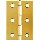 Solid Brass/Pb Broad Hinge, Visual Pack 1802 2-1/2x1-3/4  inches 