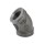Anvil/Mueller 45-Degree Elbow, Black - 1/2"