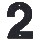 House Number 2, 5 inches