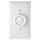 Single Pole Rotary Dimmer - 150W, White/Lt Almond