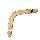 Boomerang, Genuine Real Wood, 22"" Span