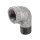 90 Degree Street Elbow, Galvanized - 1-1/4"