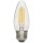 LED 2 Pack 5.5W Clear Bulb