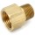 Anderson Metals Brass Adapter - 1/2" FPT x 3/8" MPT