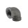 Anvil/Mueller 90-Degree Reducing Elbow, Black - 1/2" x 3/8"