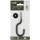 Ceiling Hook, Black - 3-11/32"
