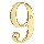 House Number 9, 4 inch
