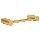 Align Collection Hand Towel Bar, Brushed Gold Finish ~ Approx 9.17" Width