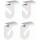 Suspended Ceiling Hook, White