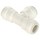 Quick Connect Compression Tees - 3/8" x 3/8" x 3/8"