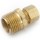 Anderson Metals Lead Free Brass Compression Connector   1/2" x 1/2"