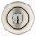 Kwikset Cove SmartKey Entry Knob, Satin Nickel
