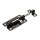 Barrel Bolt, Black - 4"
