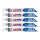 Lenox Heavy Duty Reciprocating Saw Blade, 6" - 5-Pack (10/14 TPI)