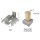 USP Post Anchor, Triple-Zinc - 4 x 4